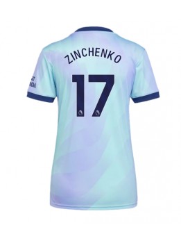 Arsenal Oleksandr Zinchenko #17 Zenski Rezervni Dres 2024-25 Kratak Rukavima